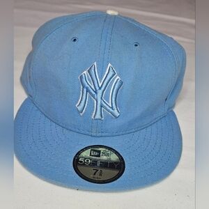 New york Yankees baby blue fitted cap New Era 59 fifty